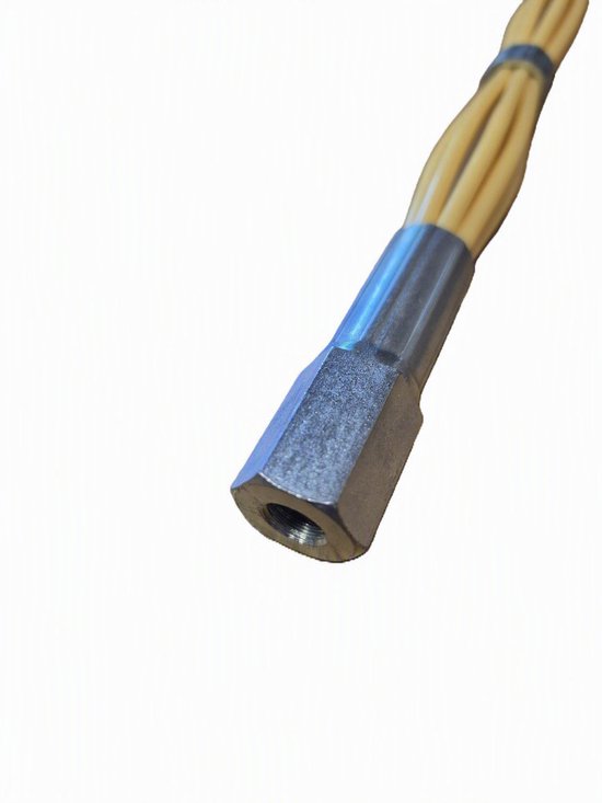 JMC Nylon Borstel met Metalen Strips 310 mm - 9 Stuks - Vervangborstel voor Onkruidborstelmachine van JMC — afbeelding 3