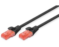 Digitus Patchcord Netwerkkabel Lan-Kabel Voor Netwerk Thuis, Kantoor, Pc-Router