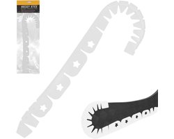 Hockeystick beschermer - Stick houder - Stick beschermen - Lichtgewicht wrap around - 28 cm lengte - Wit