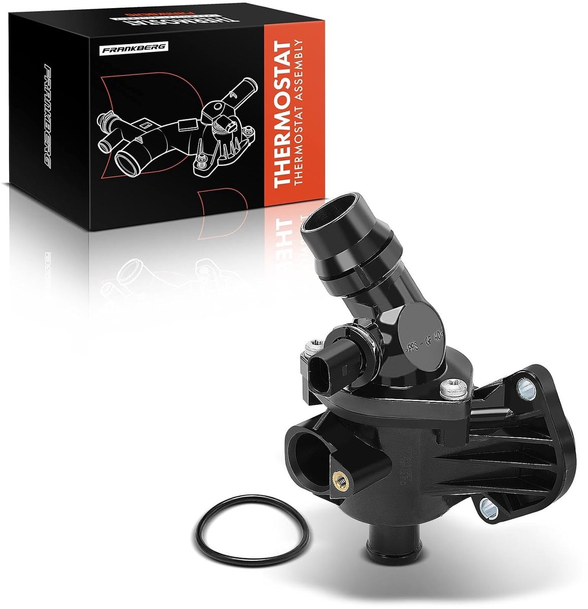Motor Thermostaat - Koelsysteem Onderdeel - Motor Koeling - Directe Vervanging - 20.5 x 13 x 10.5 cm - Grijs
