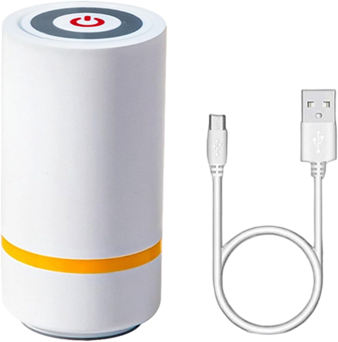 Luchtpomp - Elektrische pomp - Opbergruimte besparen - Compact en draagbaar - USB oplaadbaar - Wit