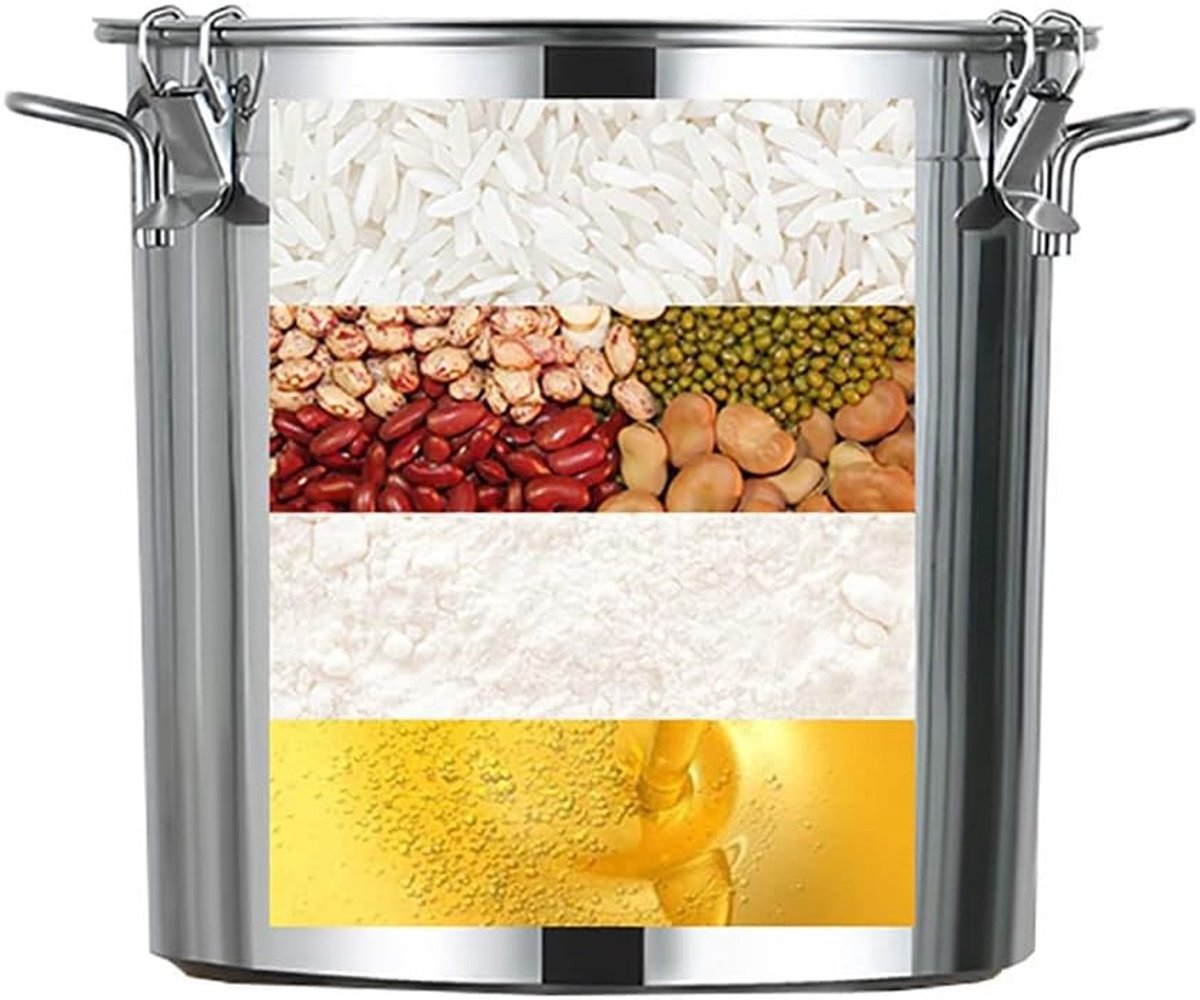 Soepketel RVS - Kookpan Melkkan - Grote Maaltijden Bereiden - Verdikte Composiet Bodem - 65 Liter - Zilver