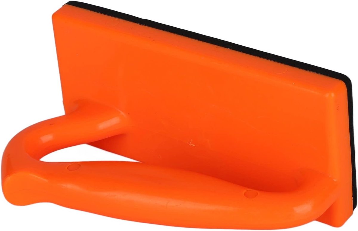 Houtzaag Duwstok - Veilige Handgreep - Houtbewerking - Voorkomt Krassen - 16 x 9 cm - Zwart