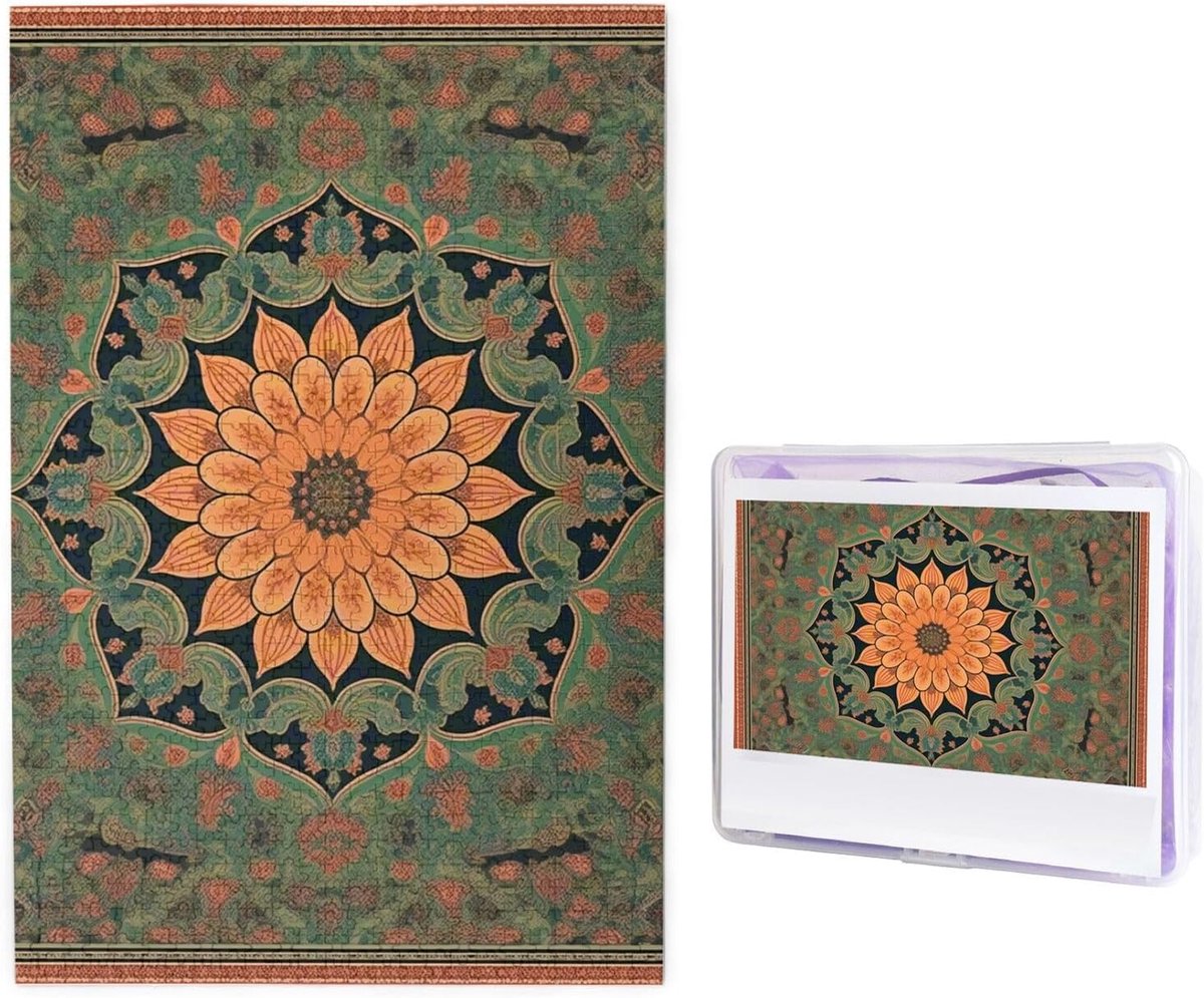Houten Puzzel - Fotopuzzel Volwassenen - Ontspanning en Decoratie - Premium Vakmanschap - 1000 Stukjes - Boho