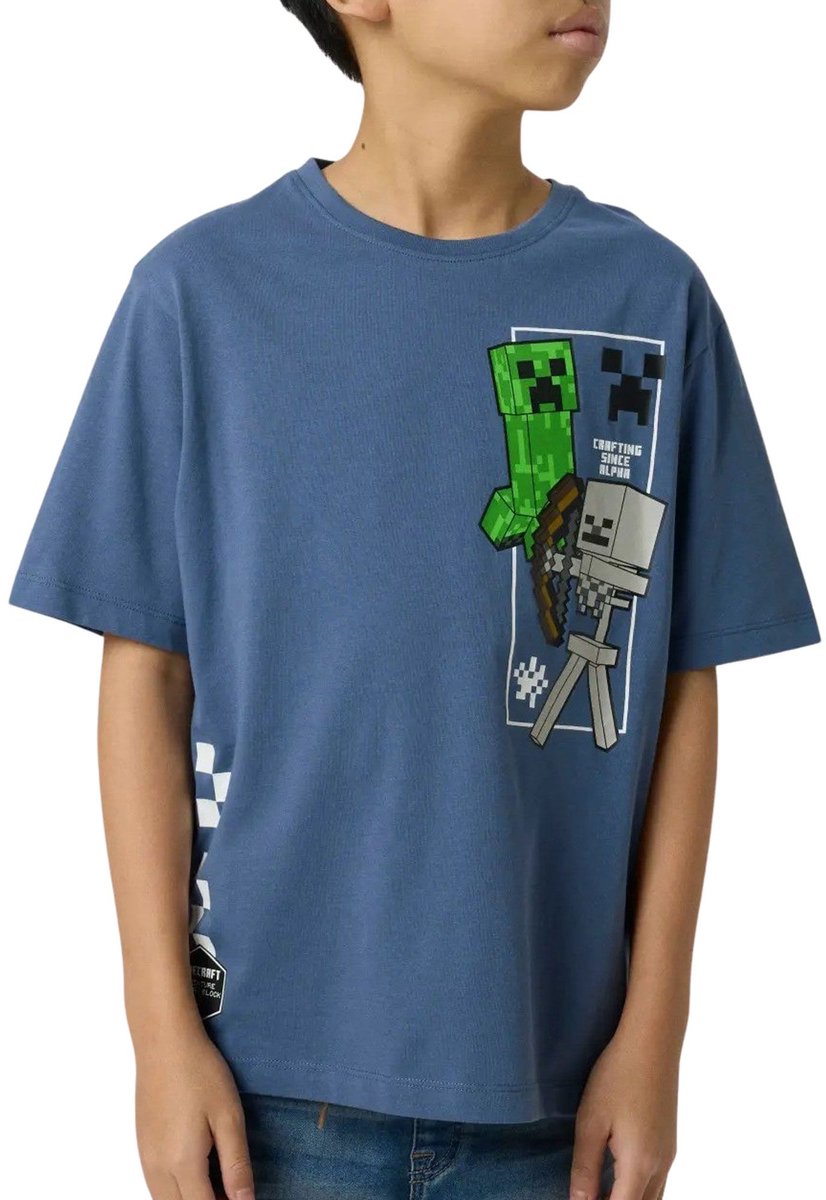 Name It Minecraft Crew Shirt Junior - Maat 116