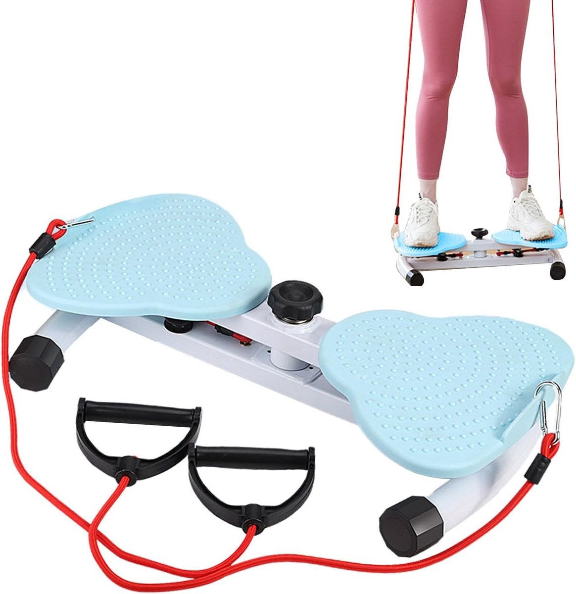 Twist Board voor Oefeningen, Buikdraaiplateau voor Gewichtsverlies en Voetmassage, Ideaal voor Vrouwen en Fitness