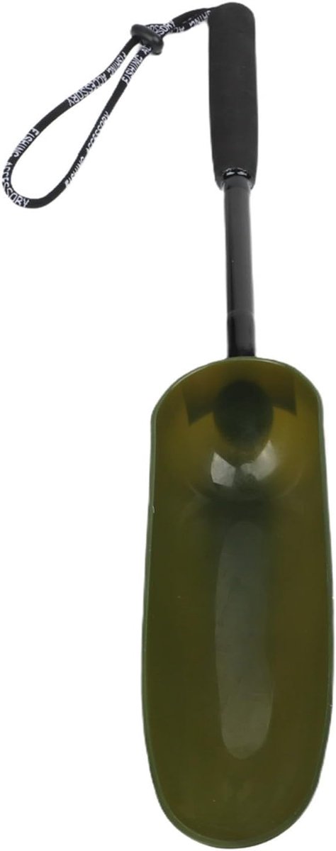 Visaas Lepel - Aas Schep - Vissen - Afneembaar Ontwerp - 55 cm - Groen