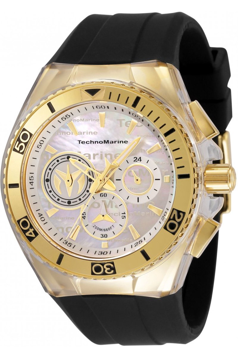 TechnoMarine Cruise TM-120022 Heren Quartz Horloge - 46 mm