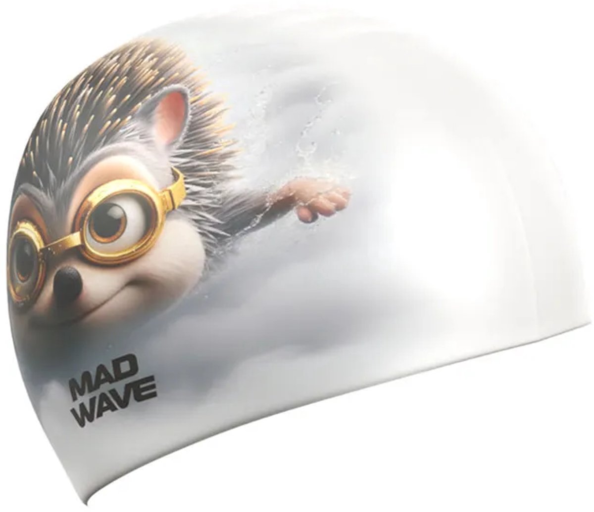 Mad Wave Hedgehog Hq Zwembadmuts Goud