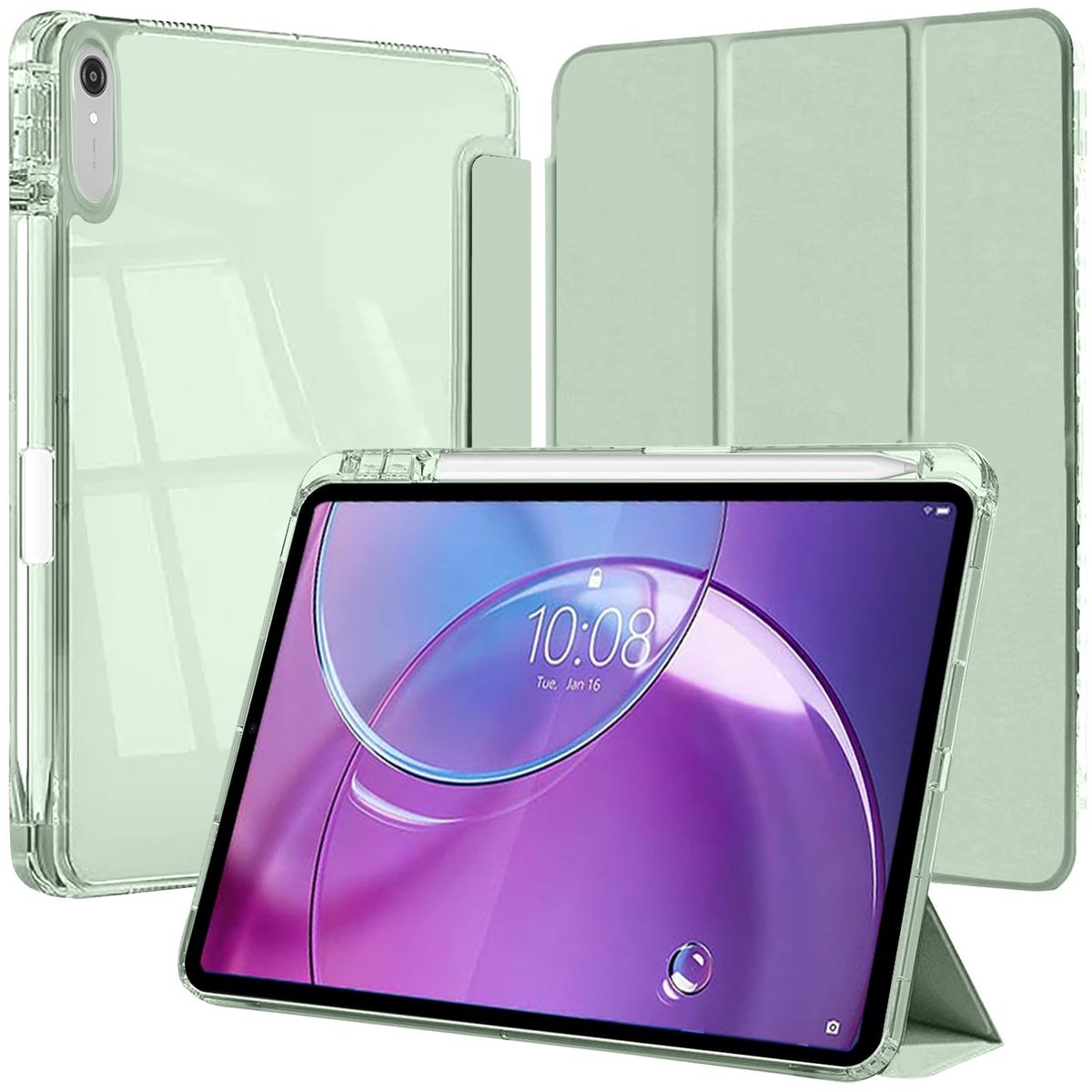 SolidKeus - Folio Hoesje voor Lenovo Idea Tab Pro Gen 2 13 Inch 2026 met Penhouder