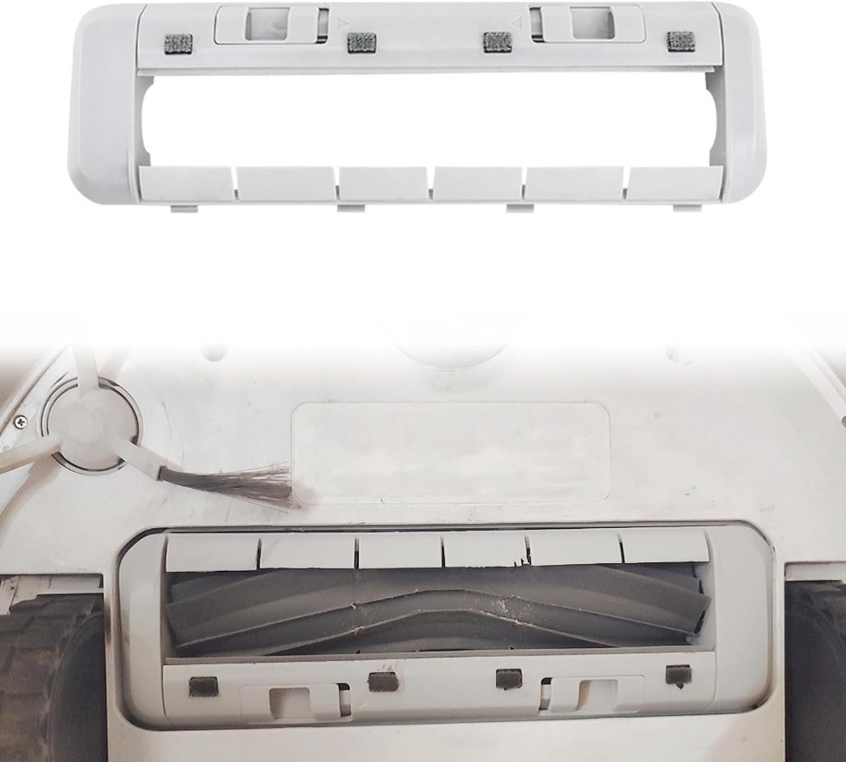 Vervangende Hoofdborstel Cover Accessoires voor Dreame Stofzuigers - Geschikt voor X20, S10, X10 en W20 Series - Duurzaam en Lichtgewicht ABS Materiaal