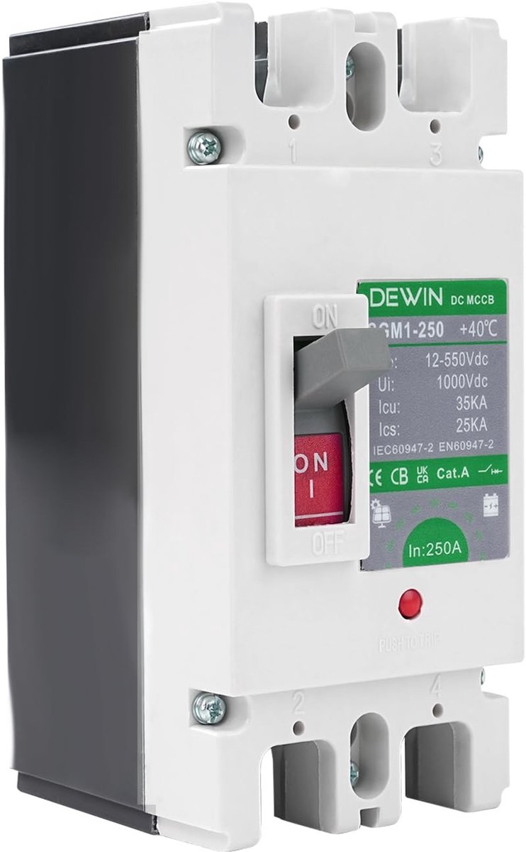 SolidKeus - Compacte Vermogensschakelaar 250A