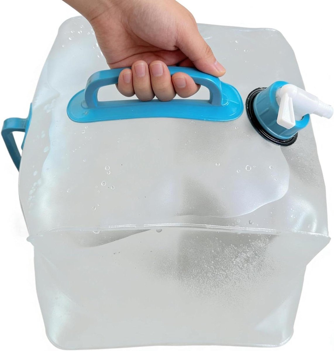 Kampeerwatercontainer - Opvouwbare waterzak - Outdoor hydratatie - Lekvrij ontwerp - 10 liter - Enkel attribuut