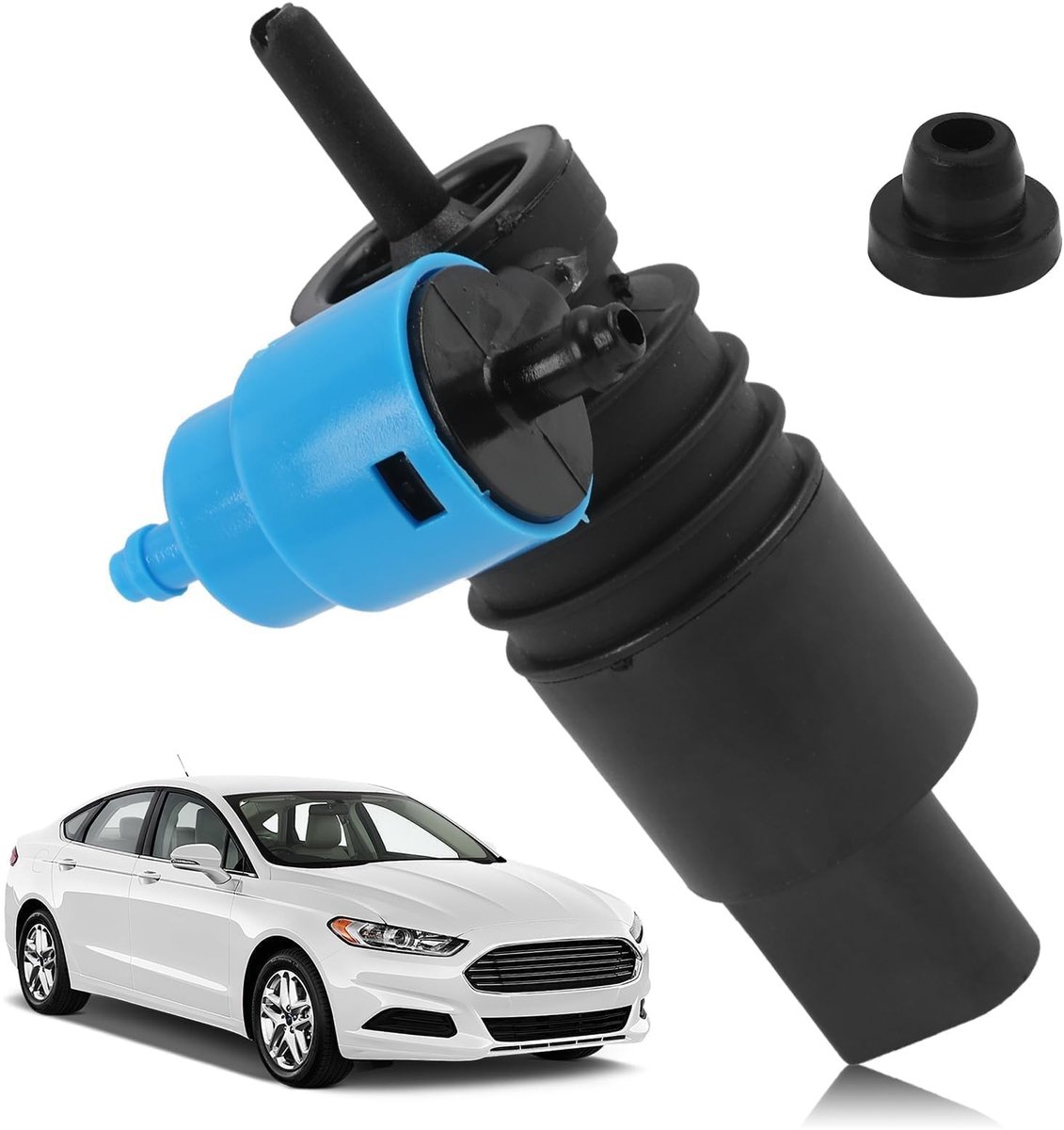 Omgoods - 12V Waterpomp voor Ruitensproeiervloeistof, Compatibel met Meerdere Auto Modellen