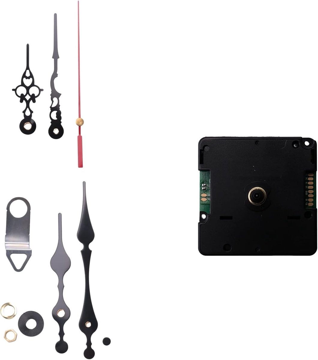 DIY Klok Mechanisme Kit met Stille Radiografische Controle en DCF Signaal - Vervangingssets voor Handreparatie en Klokonderdelen