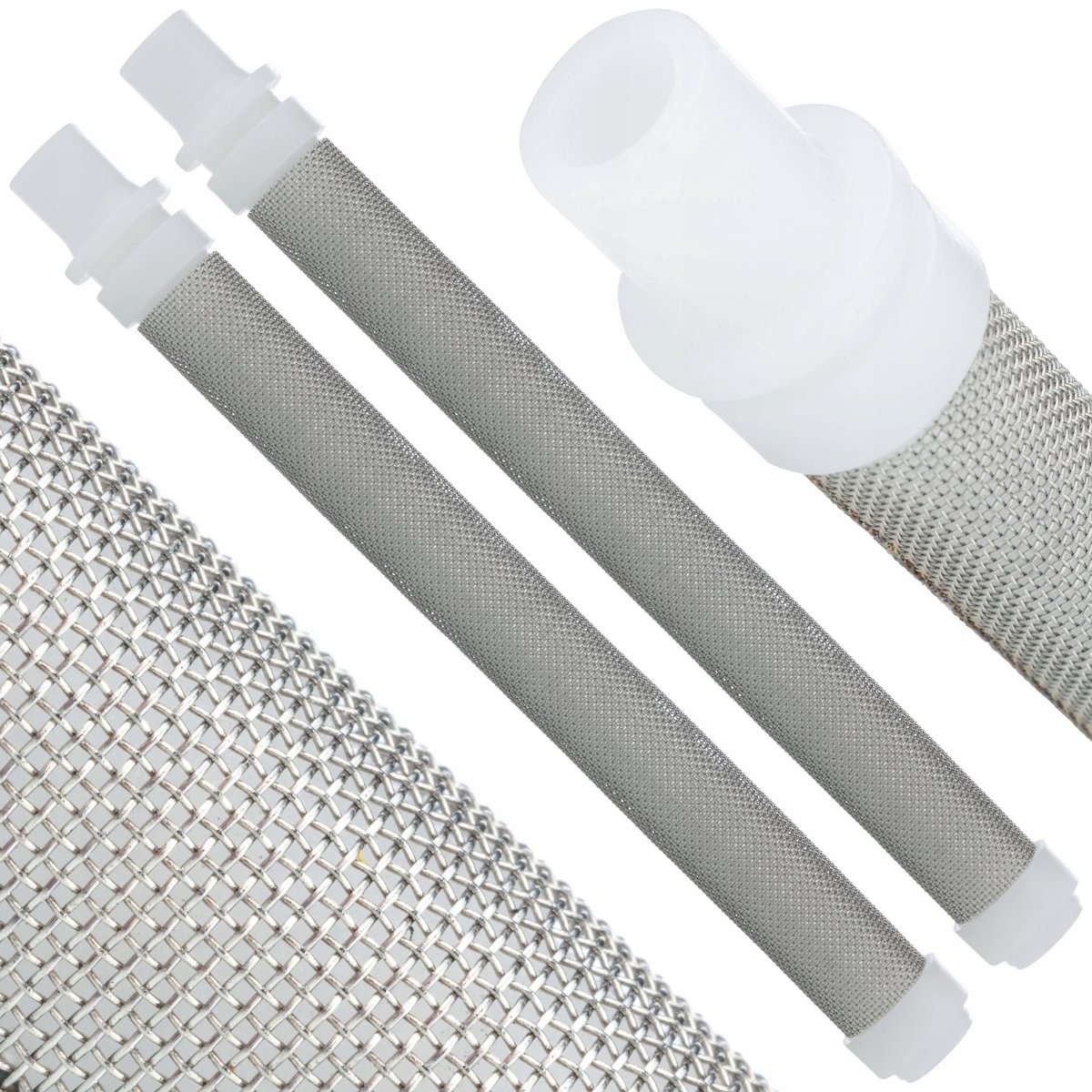 Rosfix Vingerfilter Set - 60 Mesh Universeel Spuitfilter - 96,8mm X Ø9mm - Voor Airless Verfspuit