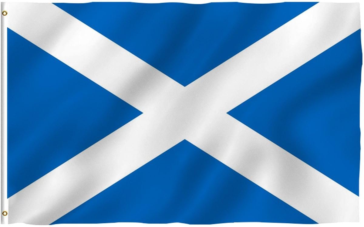 Okado Schotse Vlag 90 x 150 cm – Polyester – Met Ophangringen