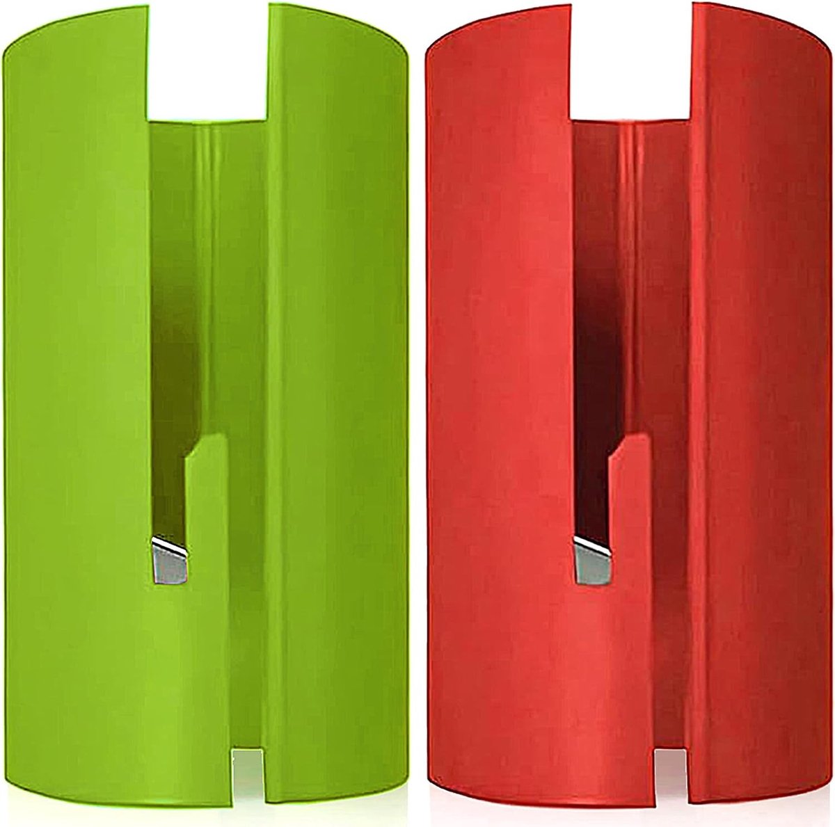 Cadeaupapiersnijder - Papierrol snijder - Cadeaus inpakken - Veilig en recht - 11 liter - Rood en groen