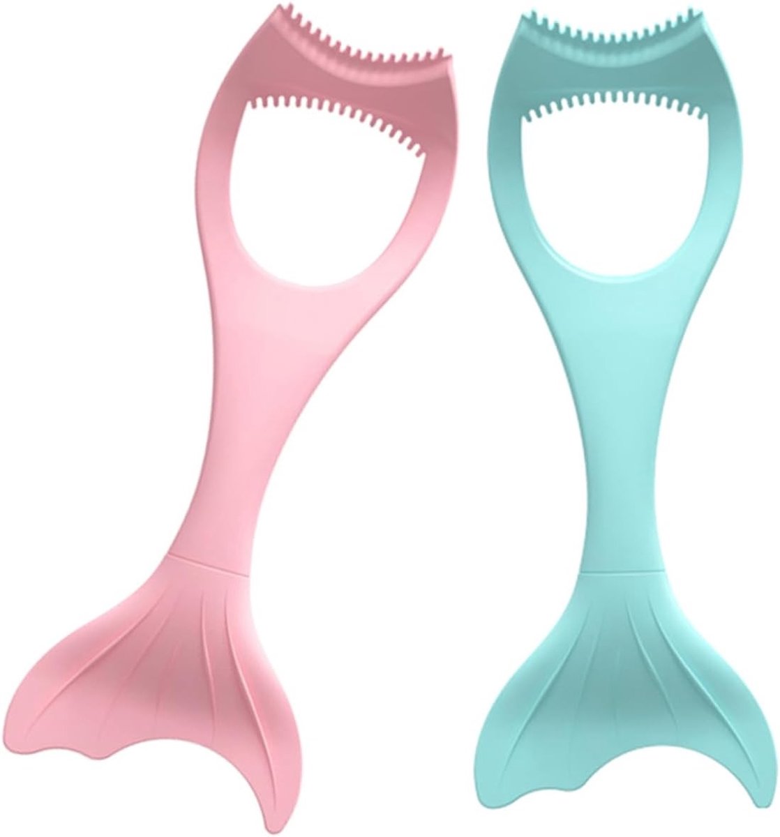Set van 2 mascara-borstels voor optimale wimperbescherming en make-upaccessoires, inclusief wimpertang en handleiding voor perfecte wimpers
