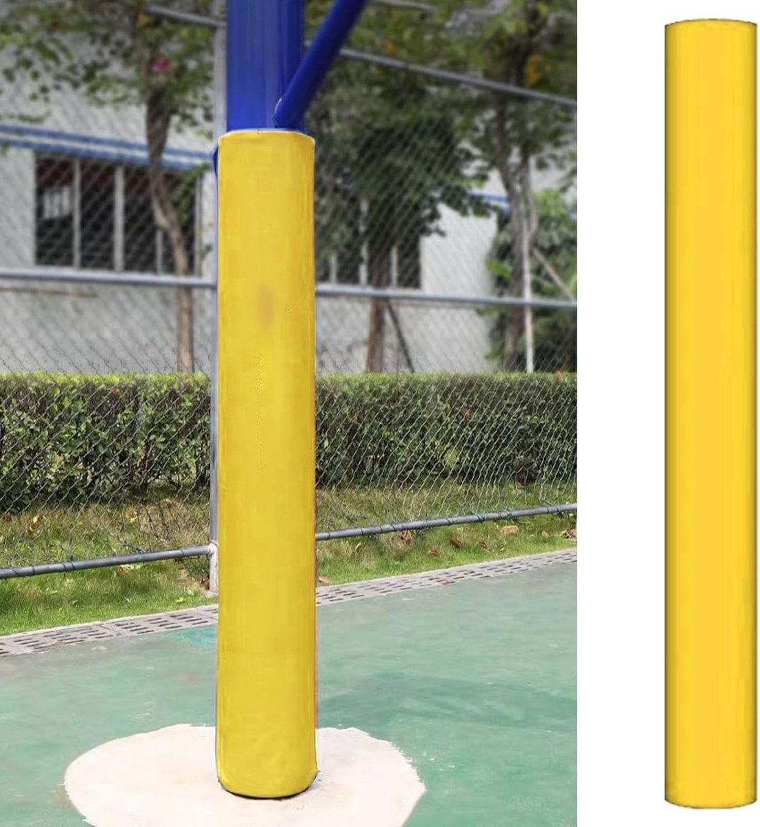 Elzusha - Robuuste Veiligheidsvoering voor Basketbalstangen van 6-7 Inch
