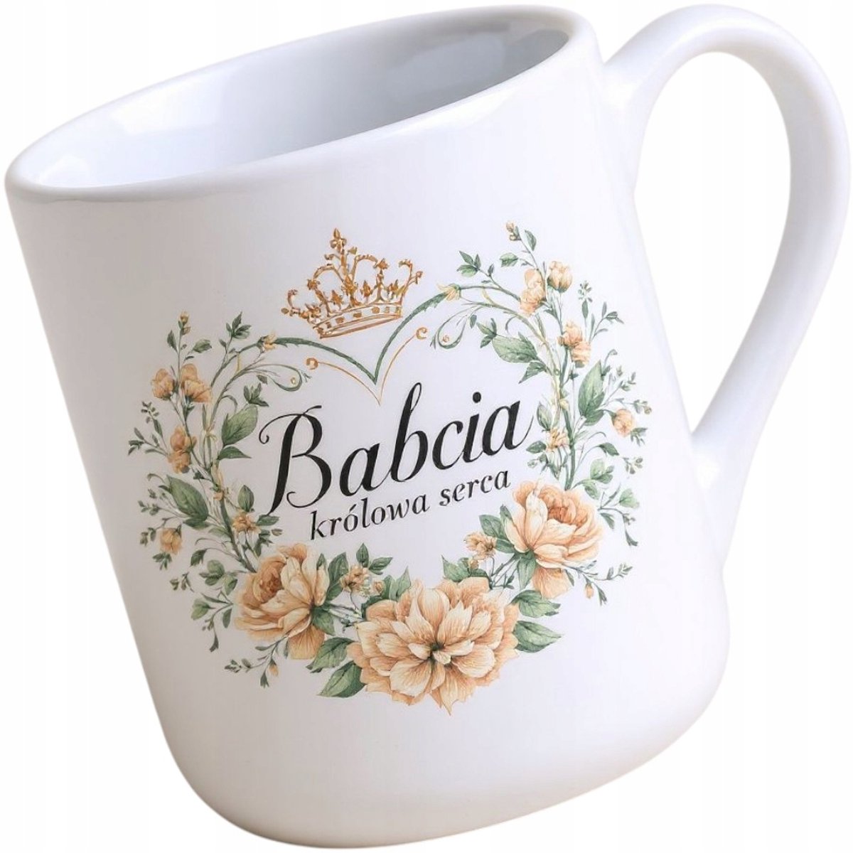 Babcia Koningin van Mijn Hart Mok - Uniek Cadeau