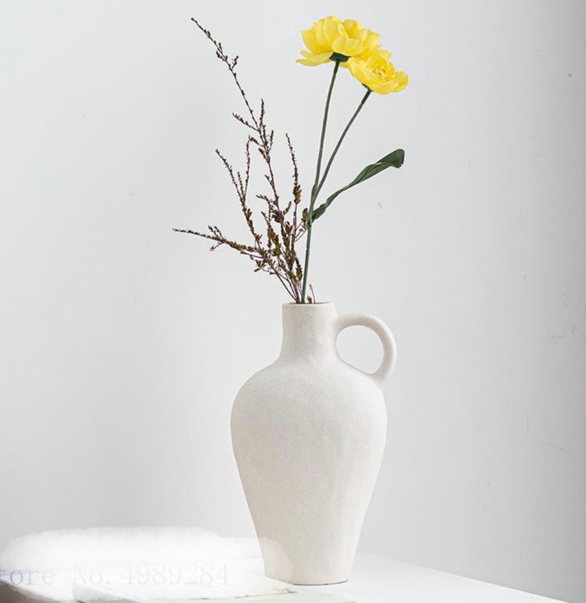 Stijlvolle Keramische Vaas - Decoratieve Woonaccessoire