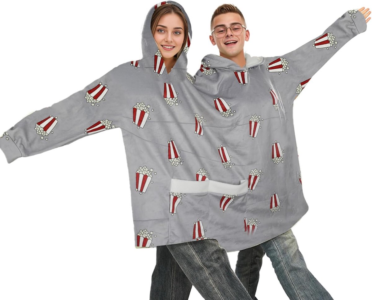 Hoodies bijpassende pyjama voor koppels oversized pyjama bijpassende onesies sweatshirts grappige twee persoon hoodie bijpassende paar geschenken voor hem en haar