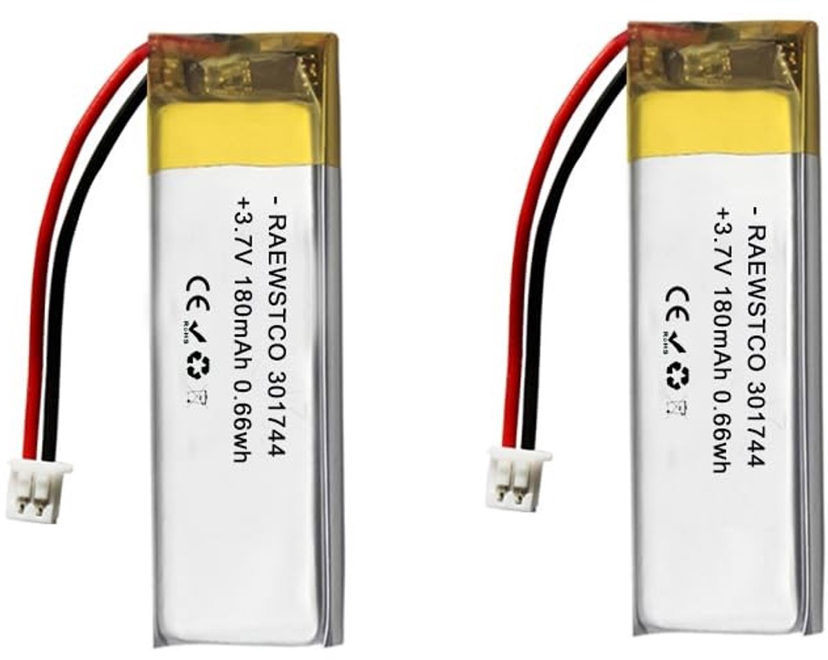 SolidKeus - 3,7 V 180 mAh Polymeer-Lithiumbatterij voor Schoonheidsapparaten
