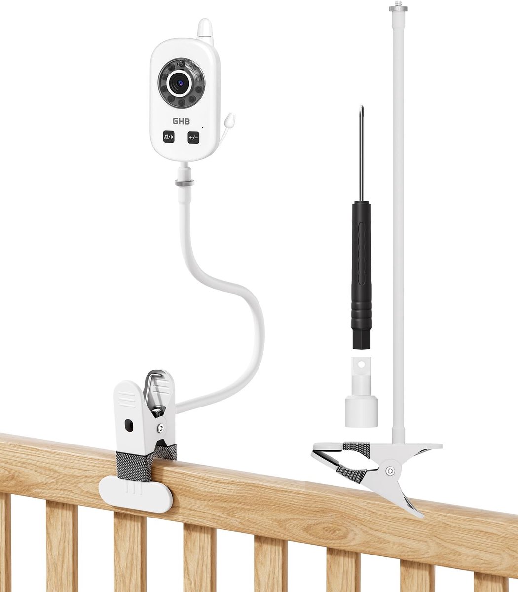 SolidKeus - Flexibele Clip Houder voor Baby Monitor Camera