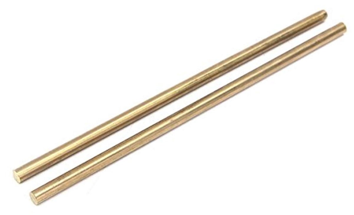 SolidKeus - Set van 2 Messing Staven 150mm x 5mm