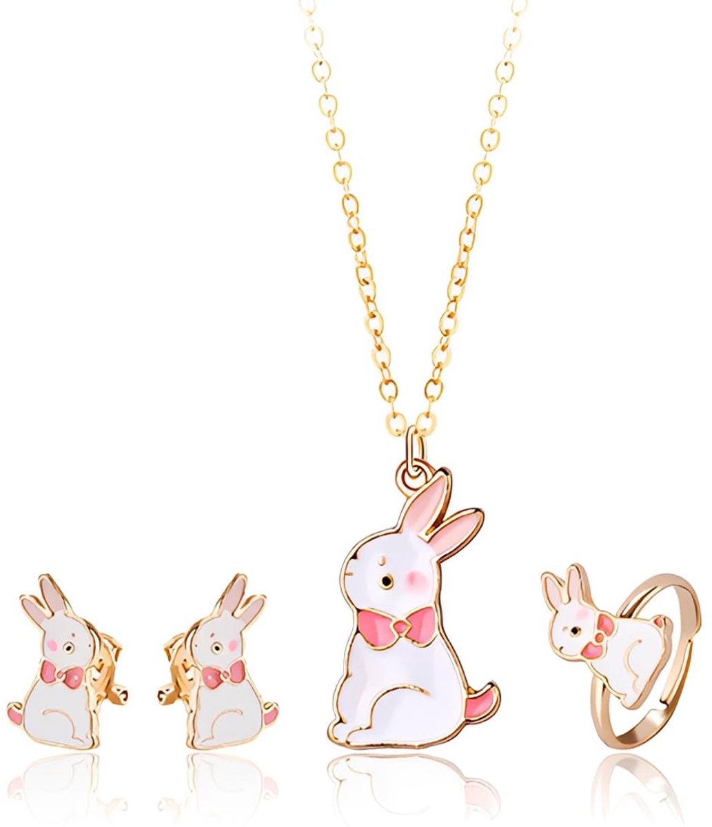 SolidKeus - Sieraden Set met Konijnenthema voor Meisjes