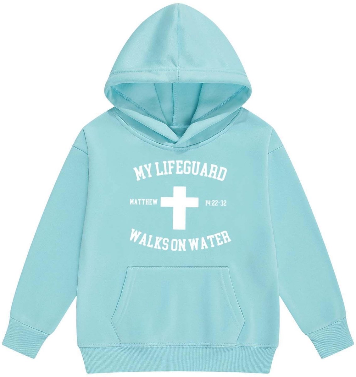 SolidKeus - Hoodie voor Kinderen met Lange Mouwen en Zak