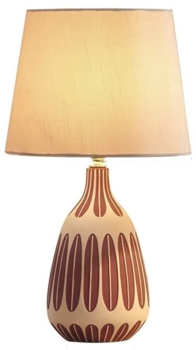 SolidKeus - Europese Stijl Keramische Bureaulamp voor Slaapkamer