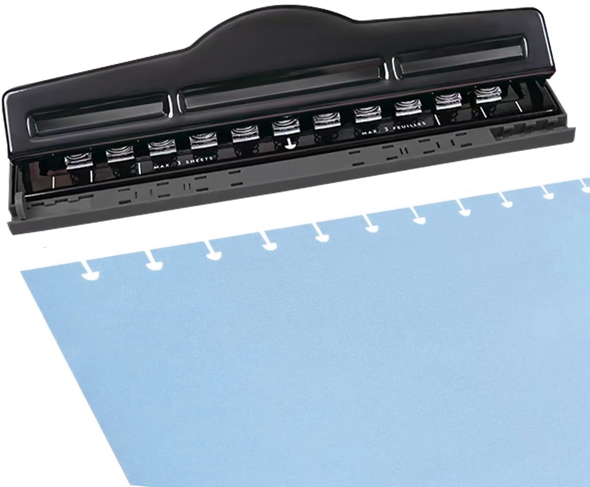 SolidKeus - Paddenstoel Perforator met 11 Gaten voor Disc Binding