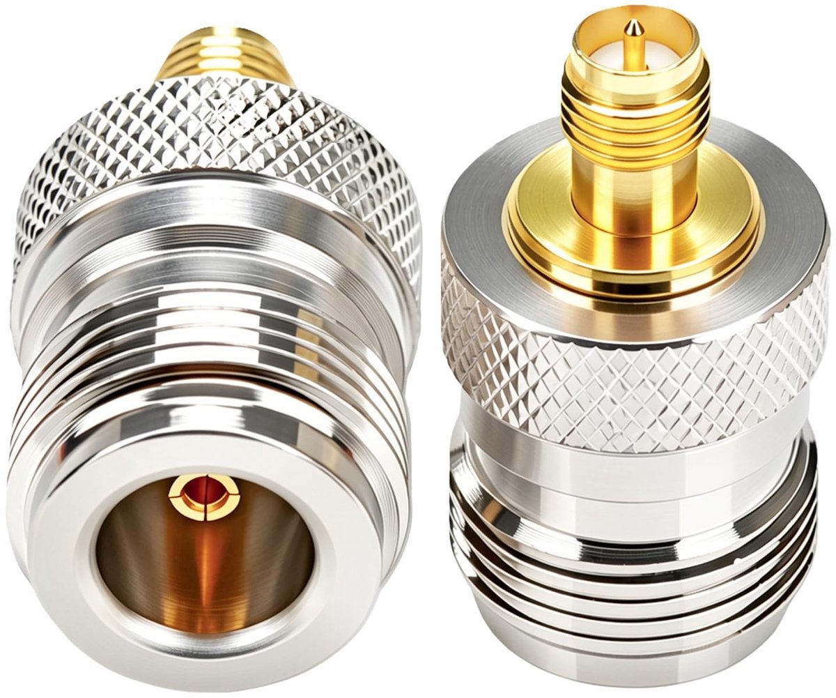 SolidKeus - N naar RP-SMA Adapter voor RF WiFi Antenne