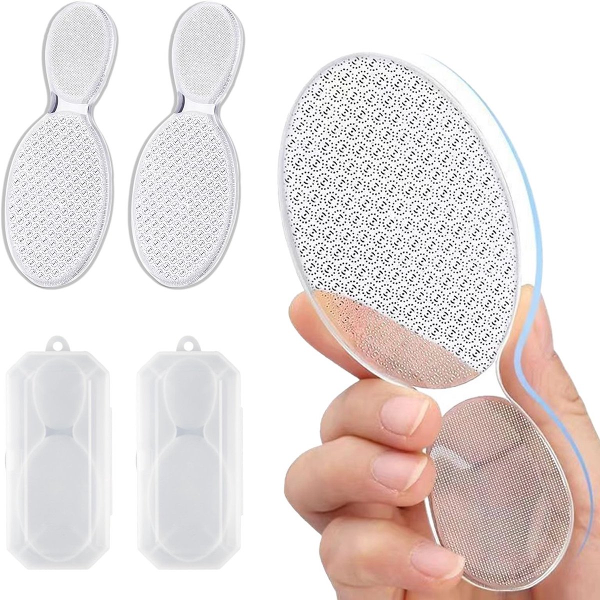 SolidKeus - 2-in-1 Eeltverwijderaar van Nano-glas met Opberghoes