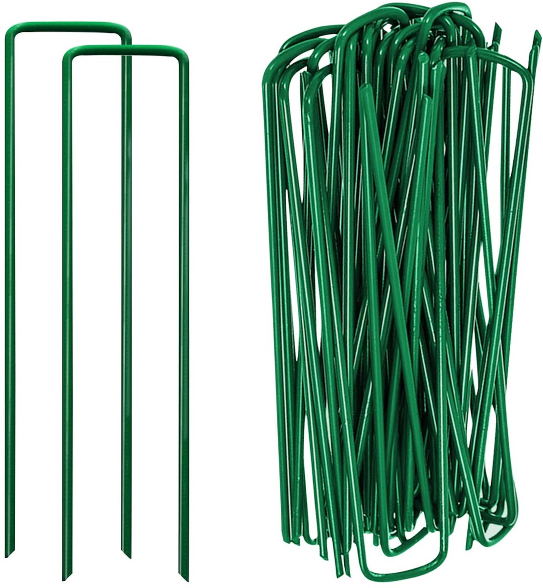 SolidKeus - Set van 50 U-vormige Tuinpinnen van 15 cm