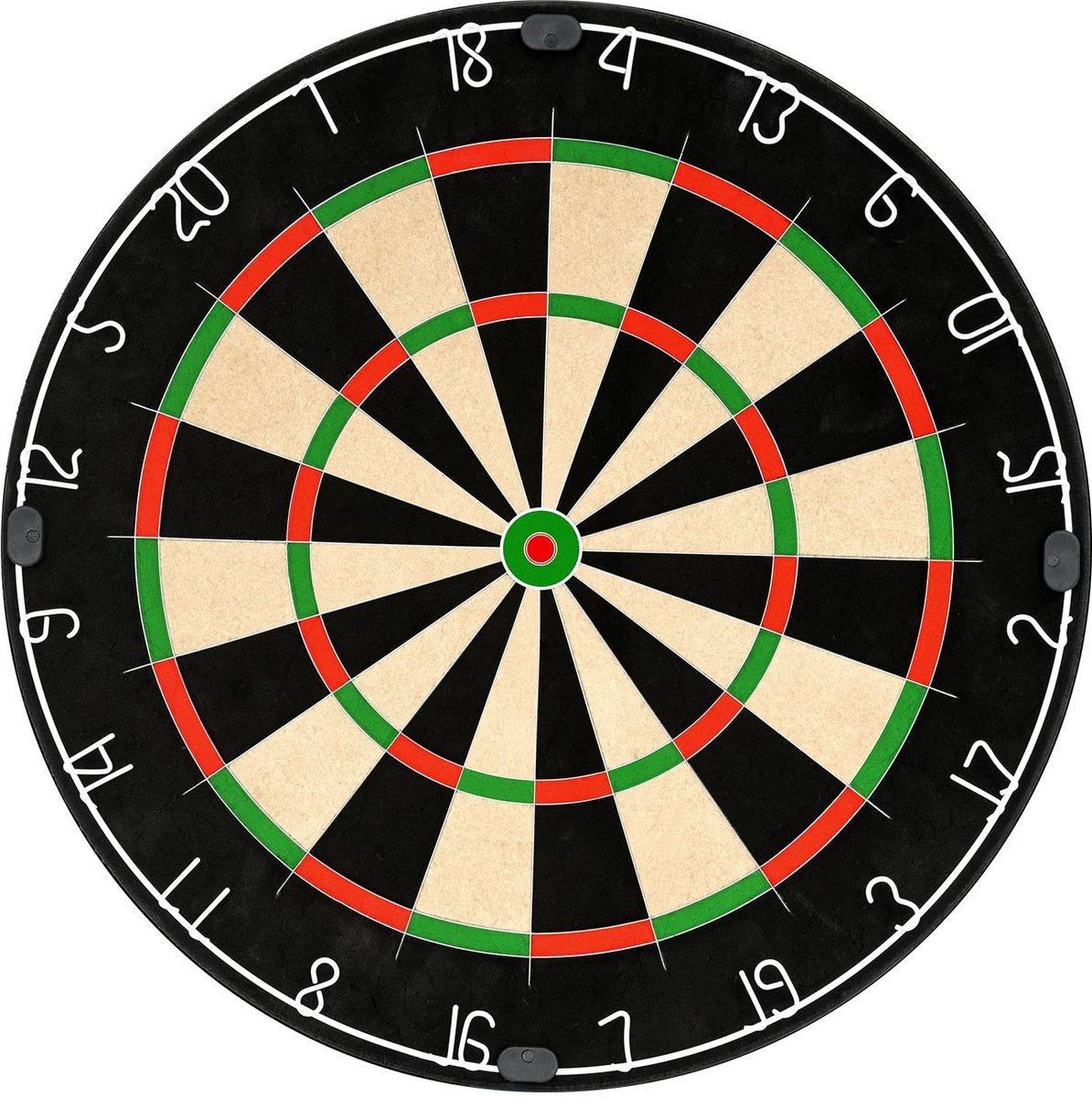 SolidKeus - Professionele Dartbord Set met 12 Stalen Darts en Rotating Number Ring