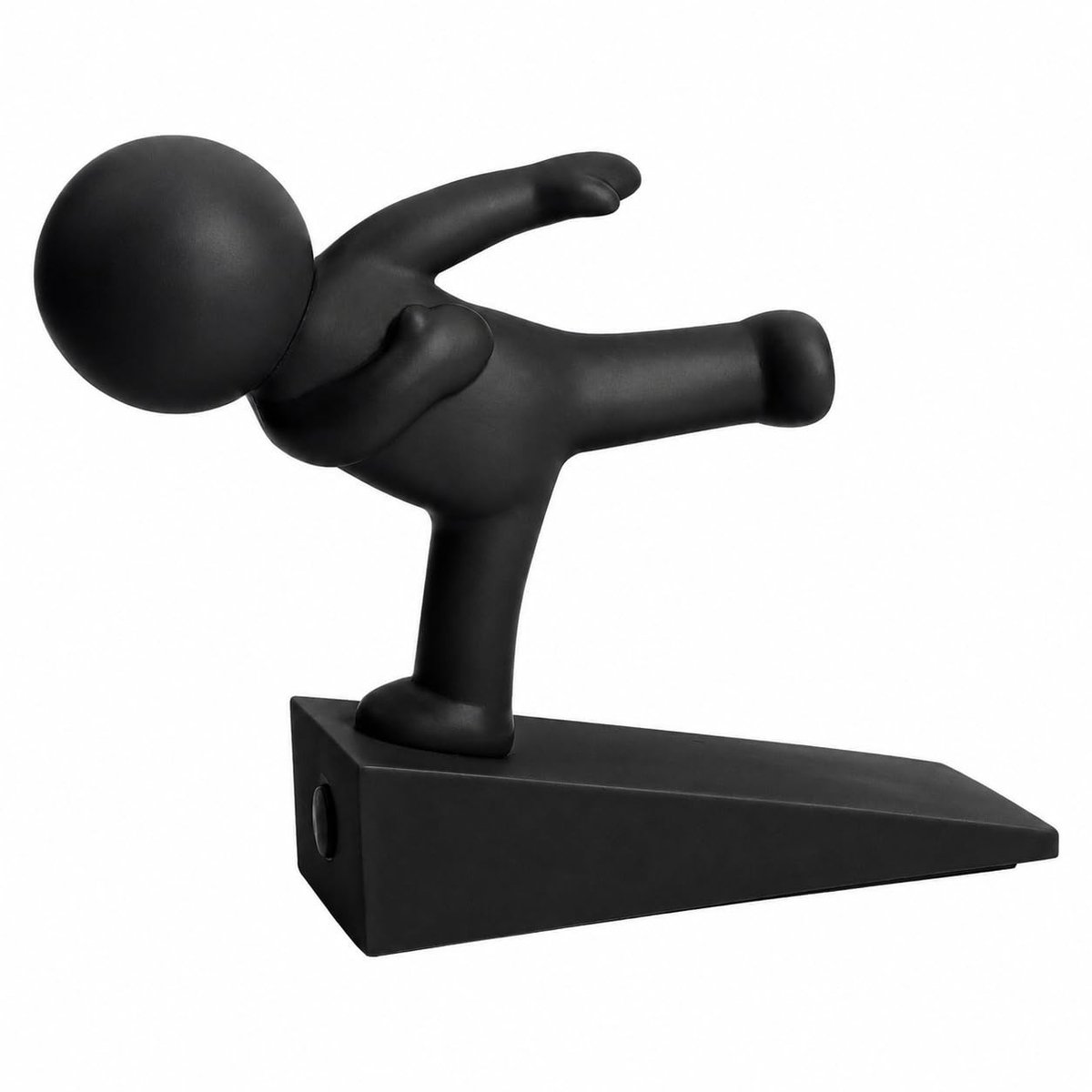 Omgoods - Decoratieve Deurstopper in Zwart