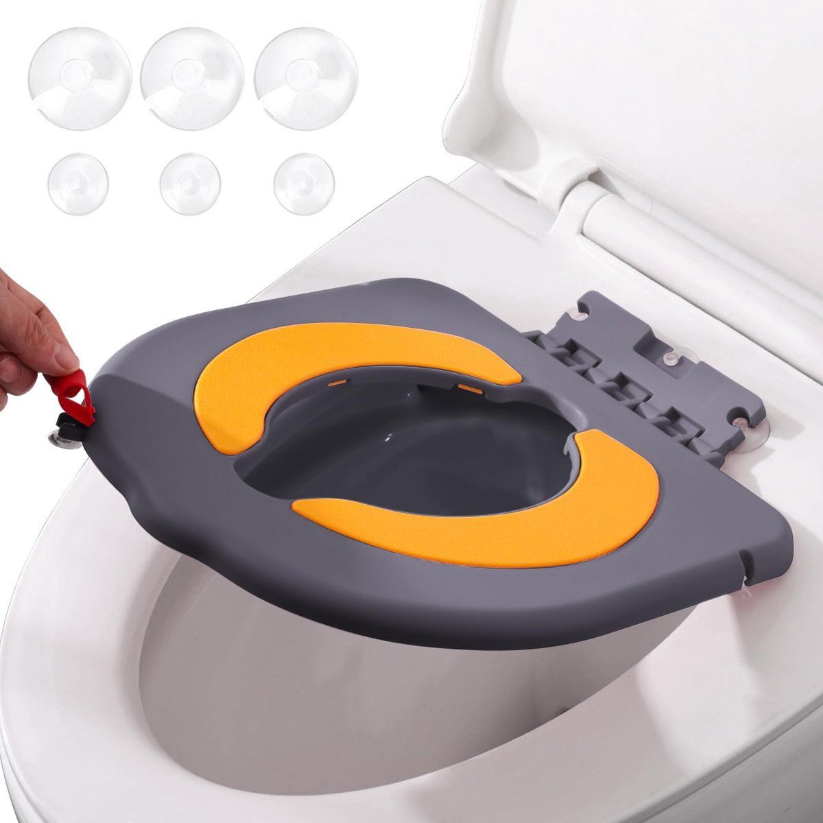 Omgoods - Herbruikbare Toiletbril voor Kinderen met Zuignappen
