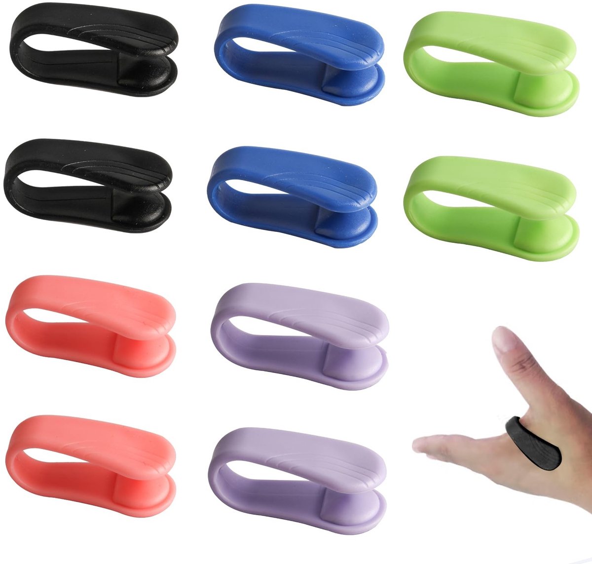 Omgoods - Set van 10 Acupressure Clips voor Stressverlichting