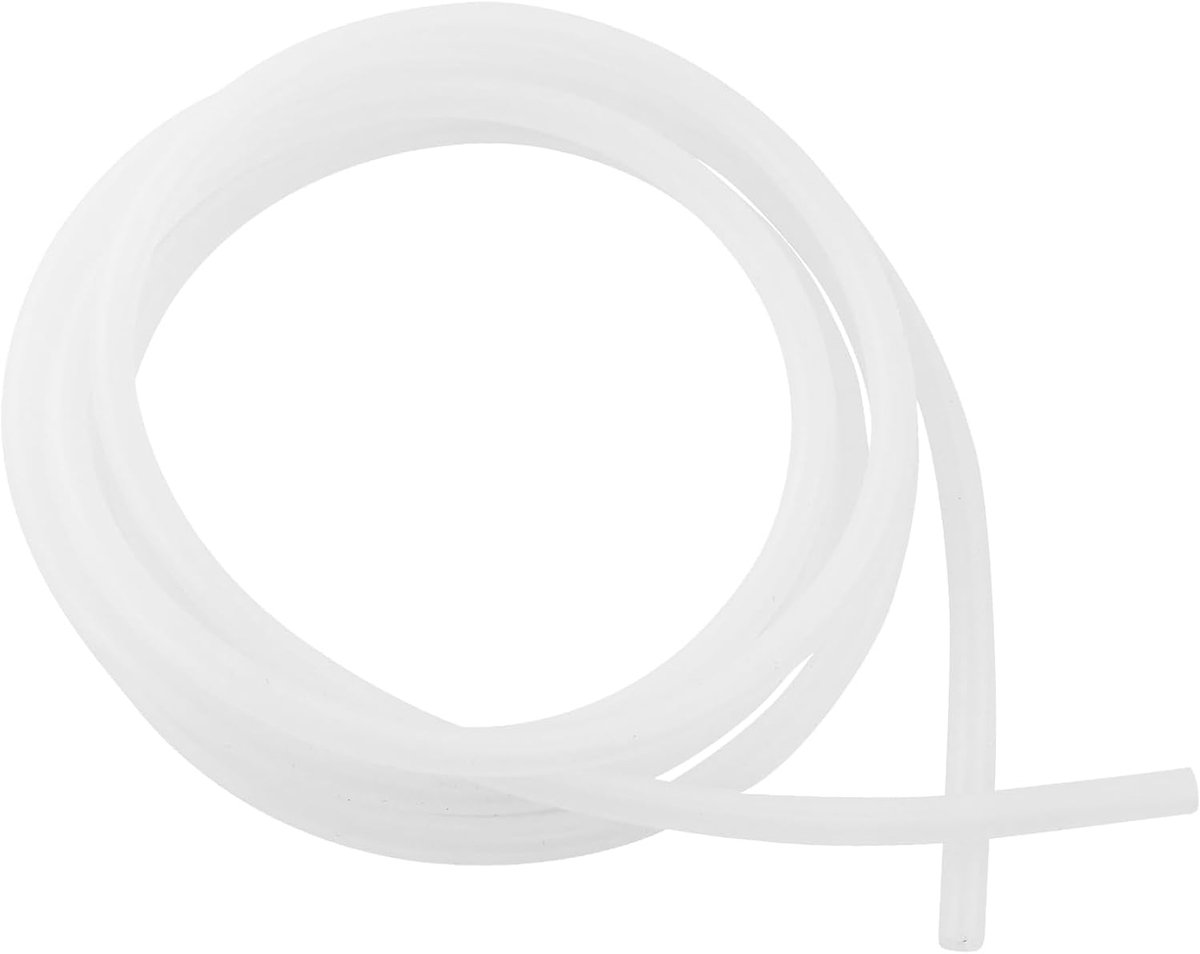 4 mm ID x 7 mm OD 2 meter siliconen slang, flexibele voedselveilige slang, siliconen slang, waterluchtslang, transparant