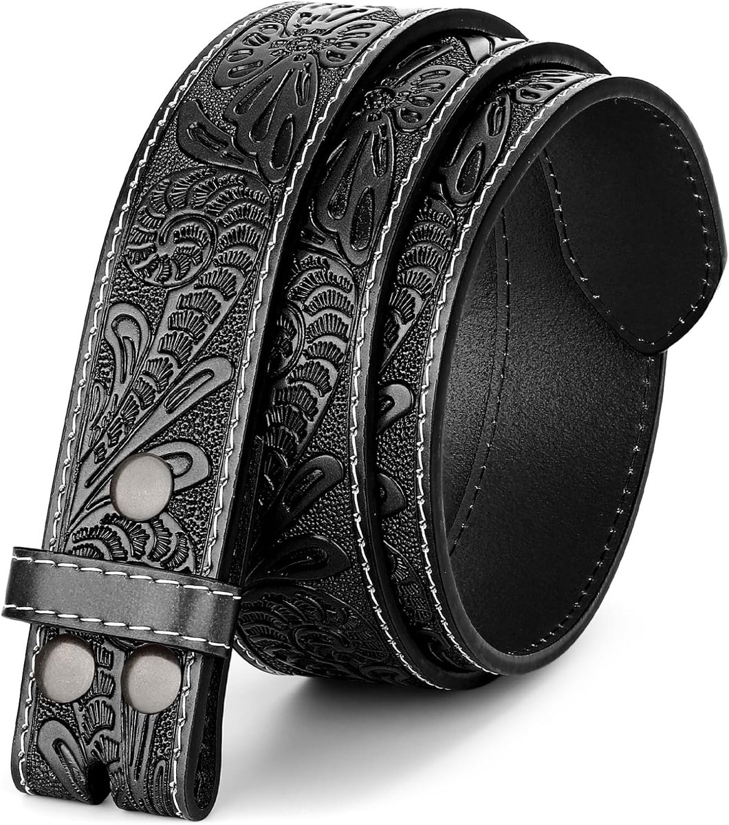 Westerse Lederen Riem Voor Mannen Vrouwen Cowboy Cowgirl Lederen Heren Riemen Voor Jeans Verjaardag Kerst Riem Geschenken