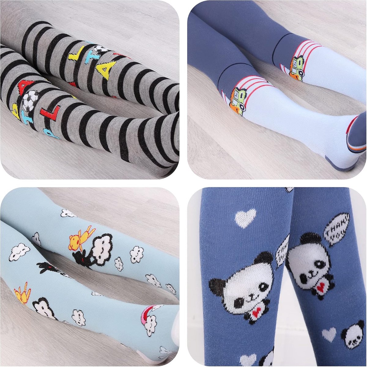 Maillots voor meisjes, panty's voor kinderen, maat 74/152, warm, voor winter, herfst en lente, 27241