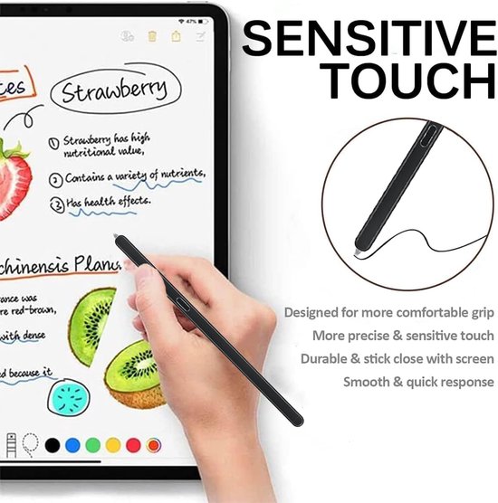 Fold 5/Z Fold 6 Stylus voor Samsung Galaxy Z Fold 5/6 Stylus Pen voor Samsung Galaxy Z Fold 5/6 S Pen Fold Edition + 2 Tips/Nibs (zwart) — afbeelding 3