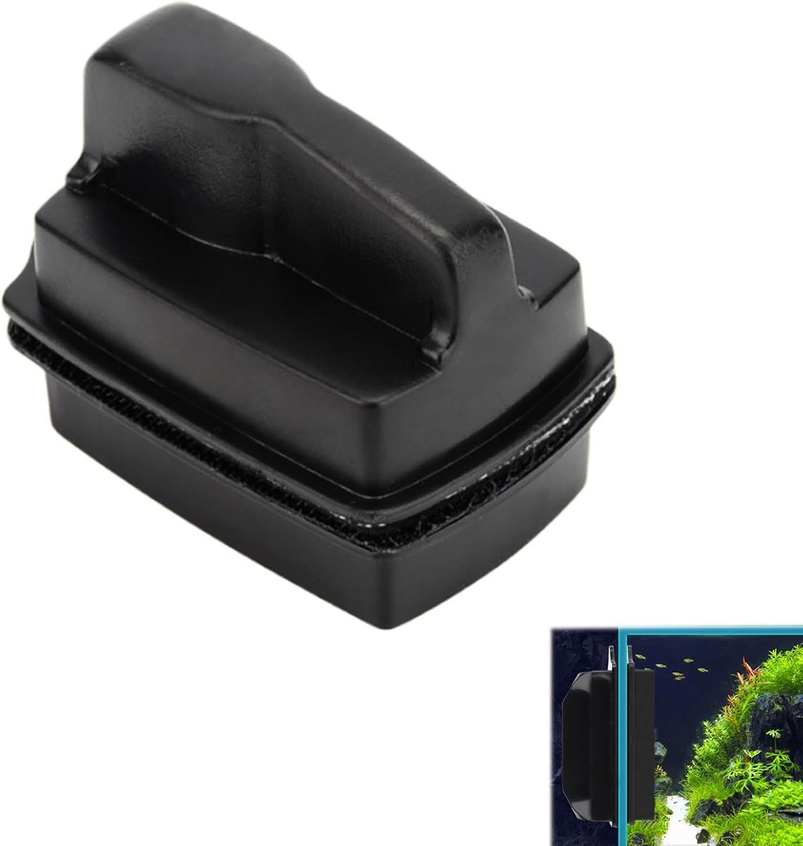 Ruitenreiniger magneet, aquarium ruitenreiniger | Aquarium Magnetische ruitenreiniger, magnetische borstel, aquariumaccessoires voor 0,5 cm dik aquarium