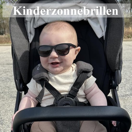 Babyzonnebril voor kinderen van 0-3 jaar, gepolariseerde flexibele montuur voor peuters — afbeelding 2