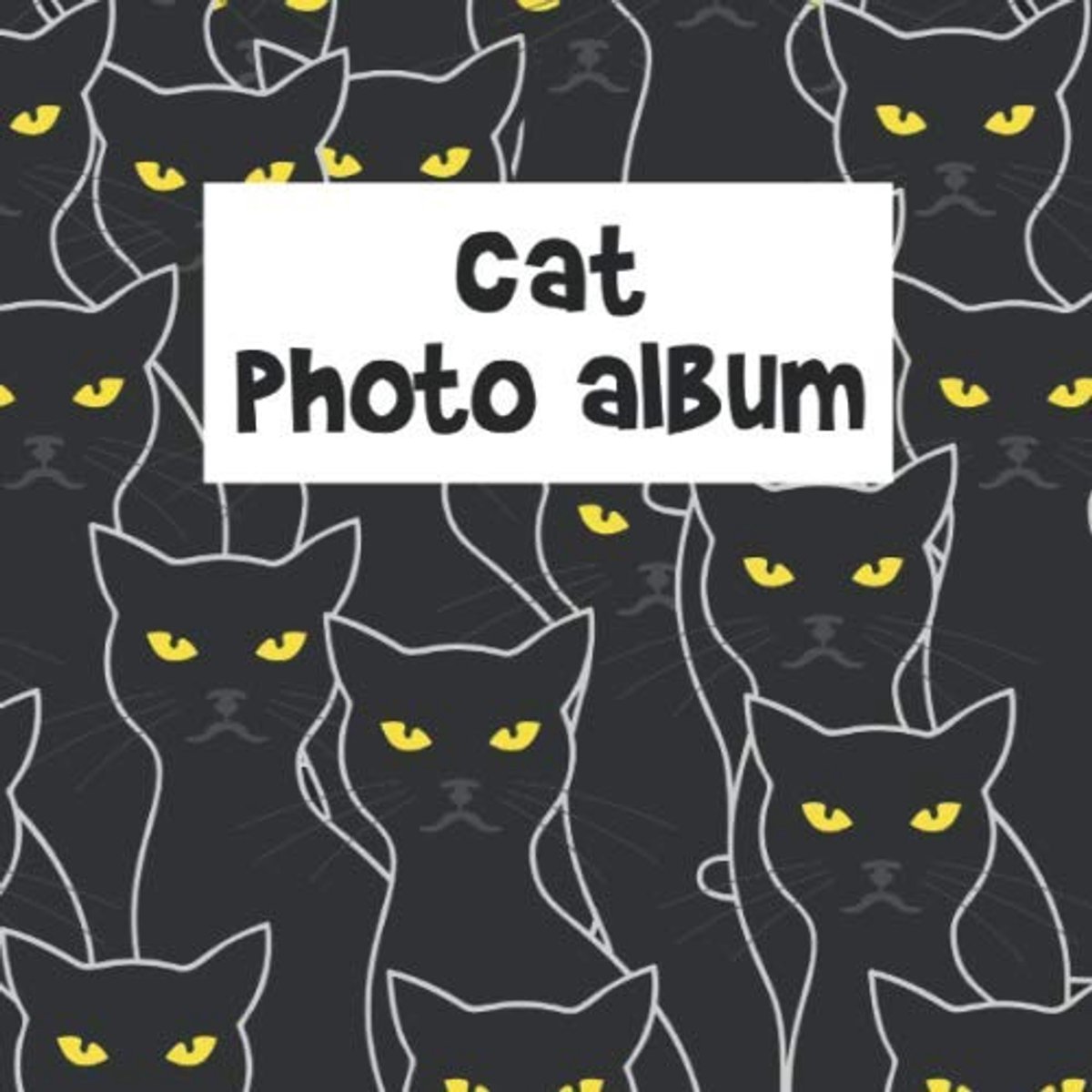 Photo Album: Cute Photo Album For The Most Beautiful Moments With Your Kitty - A Great Gift Idea For All Cat Lovers - 110 Pages 8,25"x8,25" Dimensions