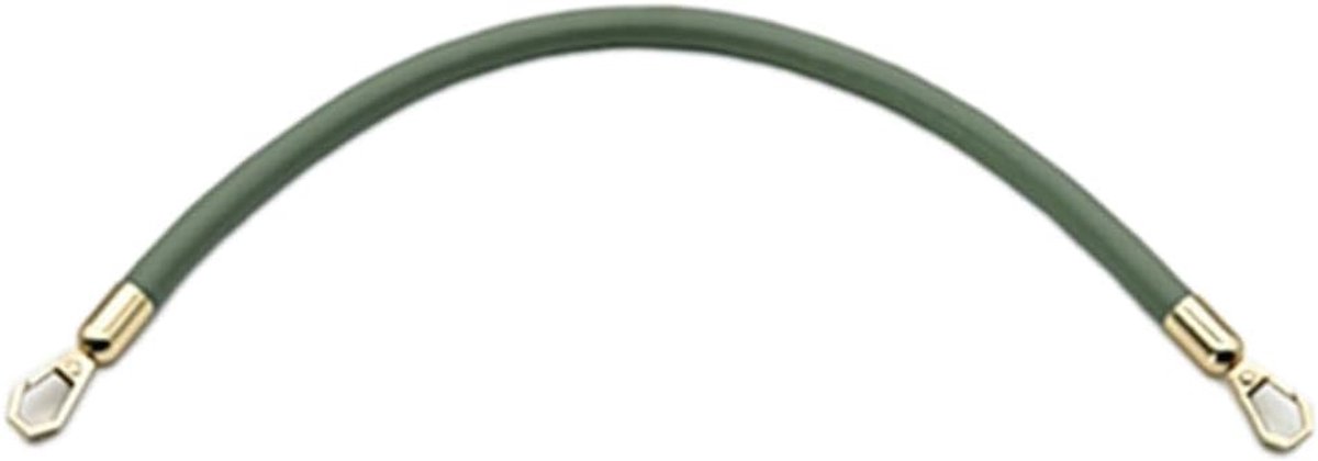 Tasgrepen om te wisselen, tashengsel, 45 cm, PU-leren tasriem, vervanging, handtassenriem, zakaccessoires voor kleine draagtassen, handtassen, draagriem, matchagroen