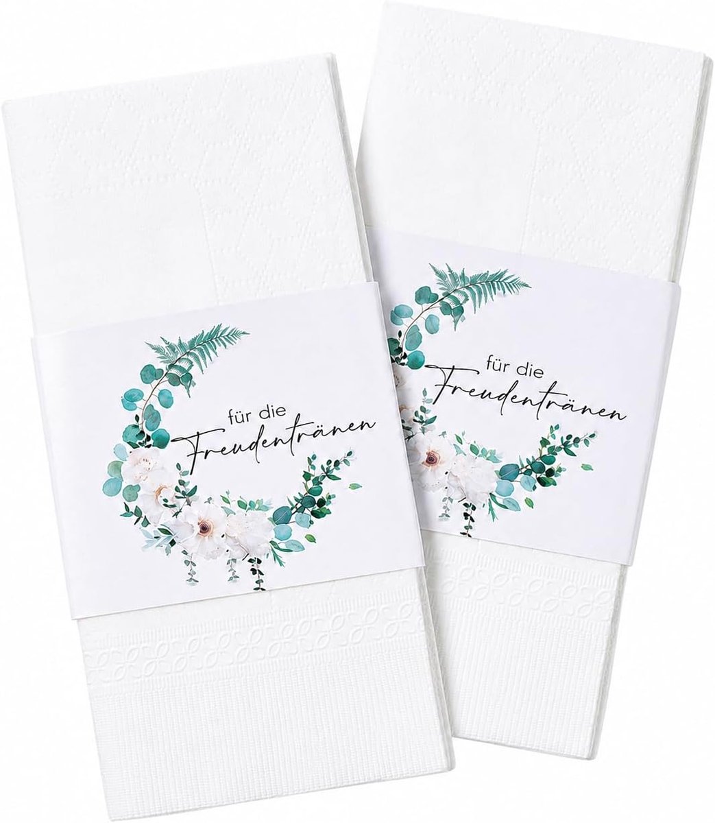 Zakdoeken bruiloft vreugdetranen zakdoeken & pocketfold enveloppen als stijlvol bruidsaccessoire voor emotionele momenten